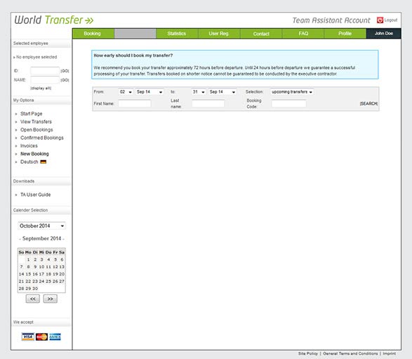 Screenshot Team Assistant Account